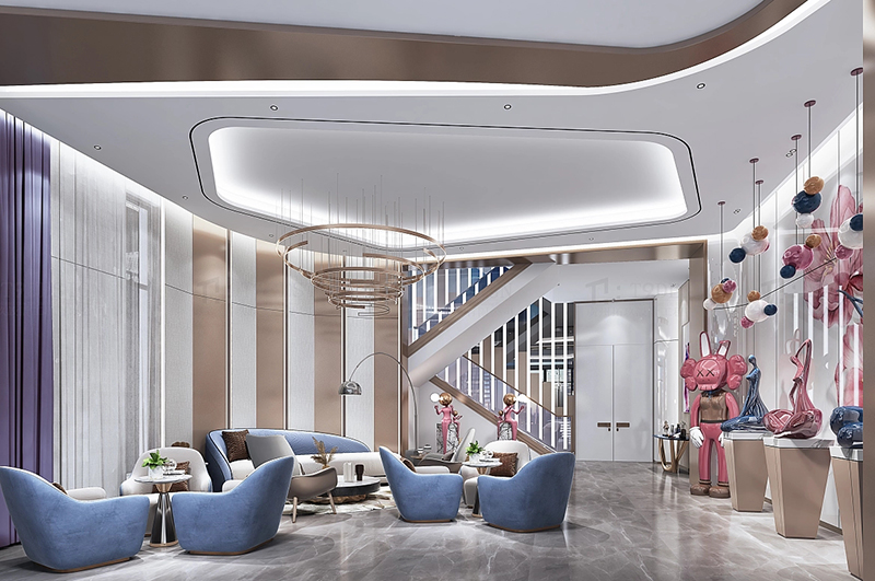 現代輕奢婦科醫院裝修效果圖