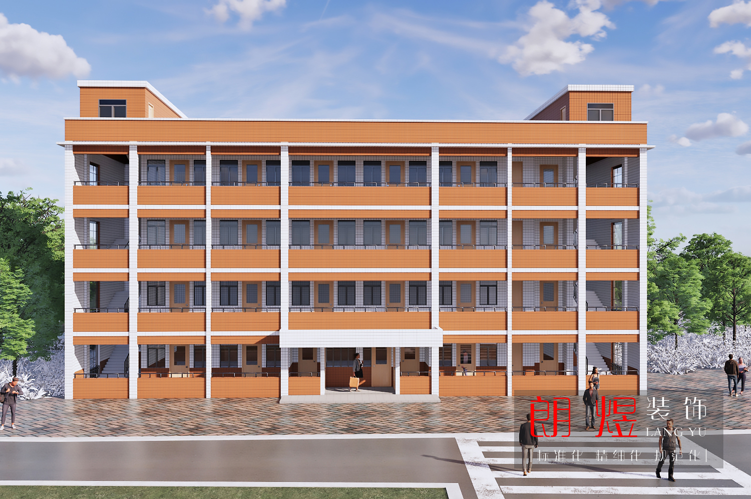 廠區員工宿舍裝修設計效果圖