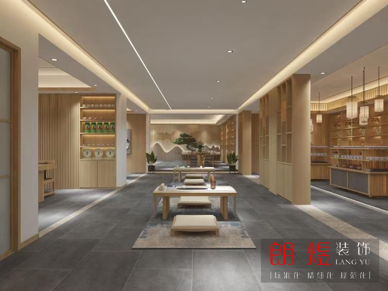 私人茶室高端會所裝修設計效果圖